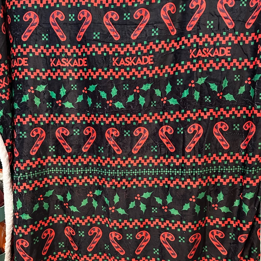 Kaskade Holiday Themed Blanket
